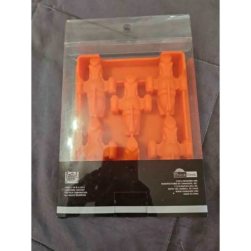 Brand New 2014 Think Geek Firefly Ice Cube Tray Serenity Ice Cube Candy Mold